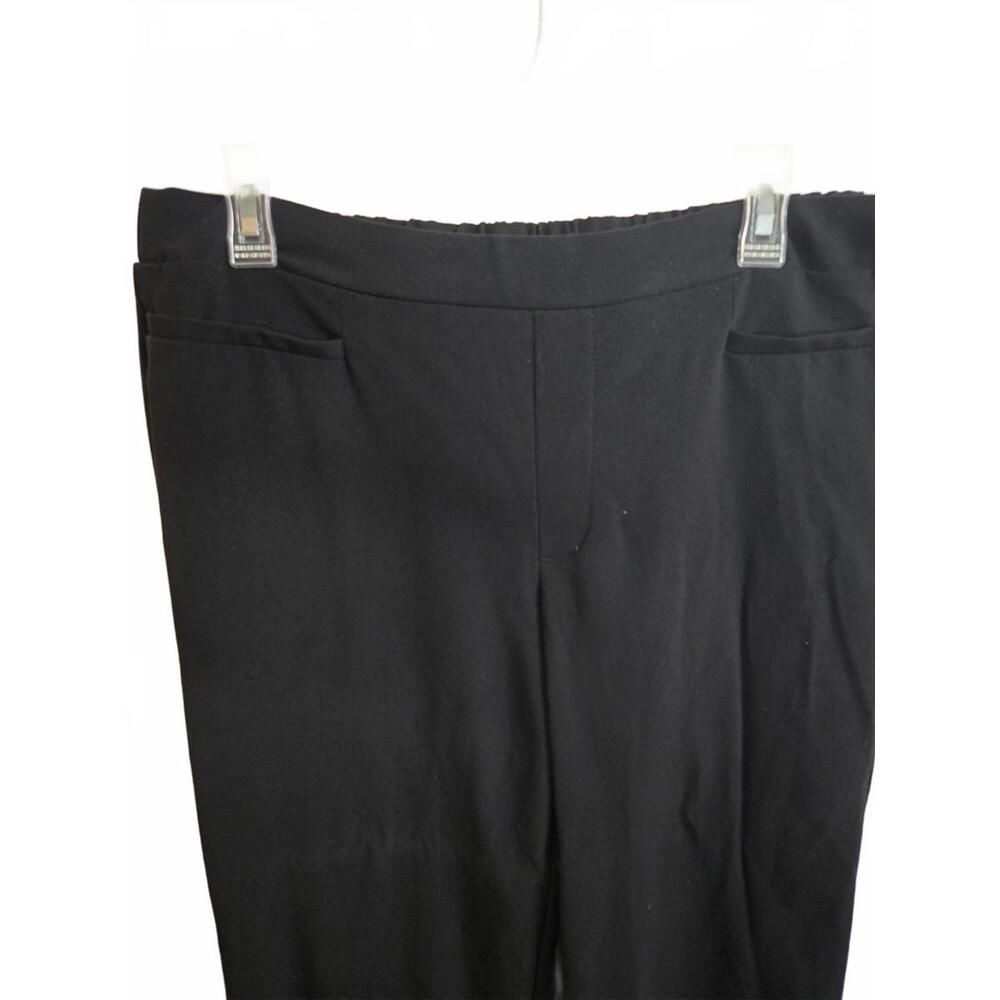 Time and Tru Women's Black Casual Pants Petite Size L (12-14) - Picture 2 of 4
